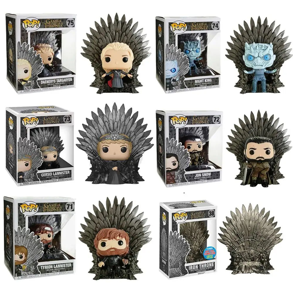 Funko pop Игра престолов Серсея Тайрон Джон снежная ночь король Санса Старк