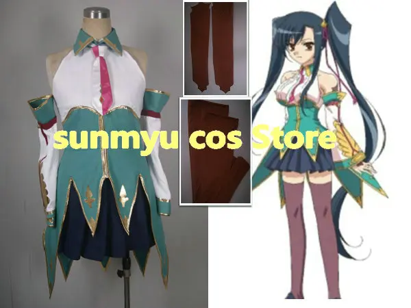 Koihime Musou Kan'u Unchou Косплэй костюм Размеры адаптируемые под требования заказчика