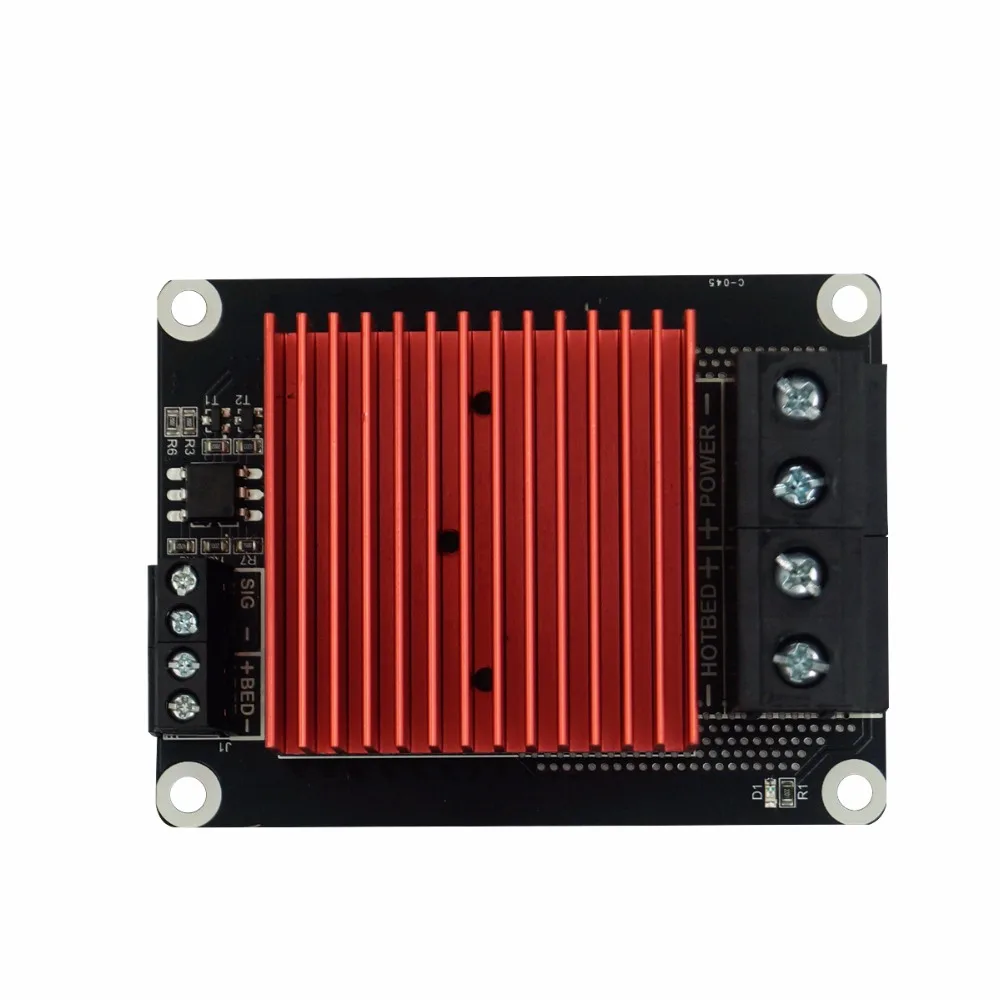 1 шт. 3d принтер запчасти нагревательный контроллер MOS модуль MOSFET плата Heatbed/экструдер 30A 5-В 24 В для Ramp1.4 TEVO 3d принтер запчасти