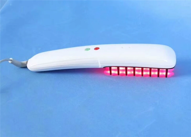 

2019 new Portable low level therapy hair regrowth laser comb with 16 diodes laser for personal home use