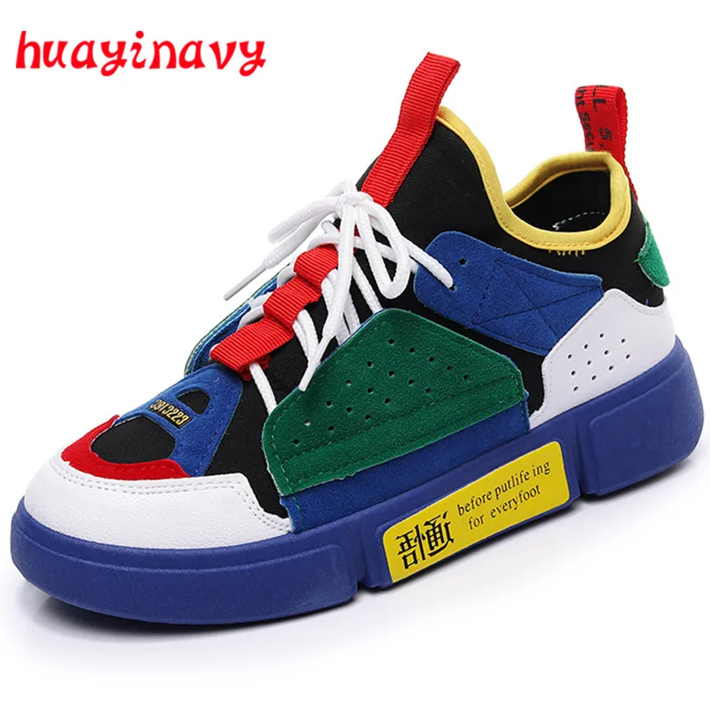 huayi navy Summer Shoes Women 2018 Platform Casual Sneakers Air Mesh Breathable Female Canvas WD-W-01 | Обувь