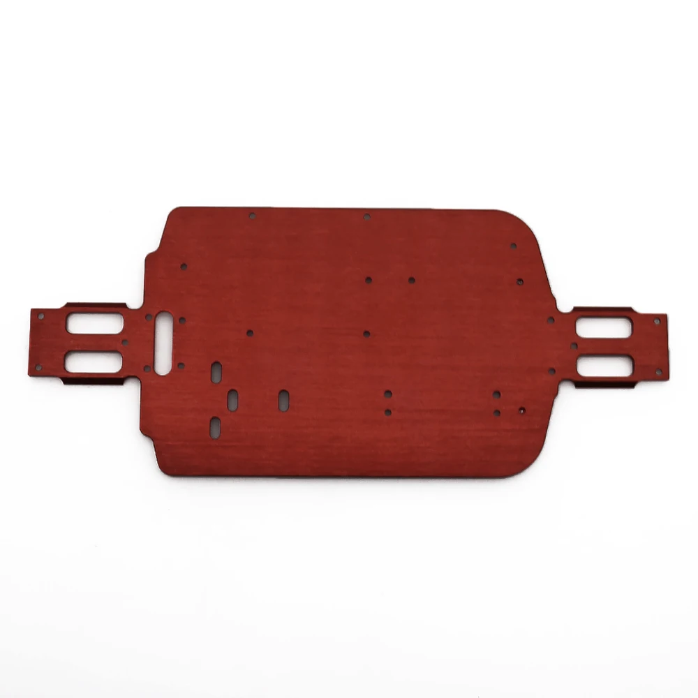 Металлическая пластина шасси V2 для радиоуправляемого хобби модель автомобиля 1/18