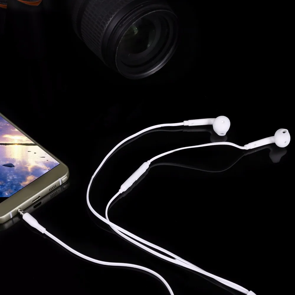 Проводные наушники вкладыши 3 5 мм с HD микрофоном для Samsung S6 S9 Note 4 7 fone de ouvido