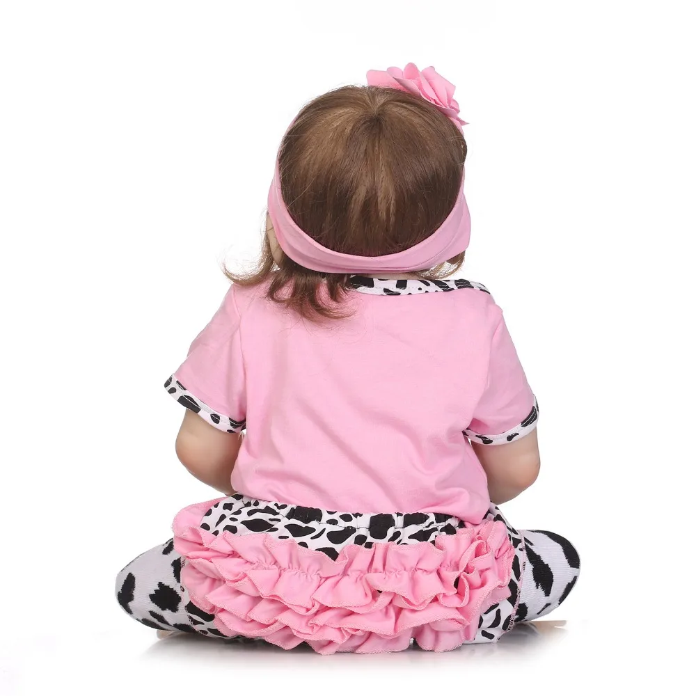 Кукла-реборн NPKCOLLECTION Реалистичная силиконовая для девочек модная