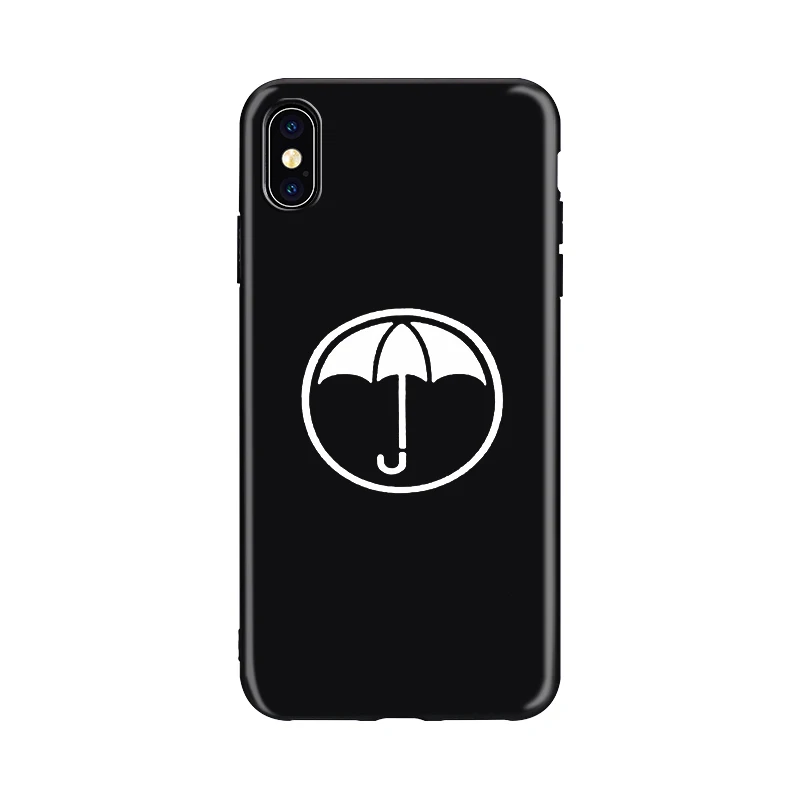 Чехол для телефона с логотипом бренда umbrella academy iPhone X 7 Plus XS 10 мягкий силиконовый