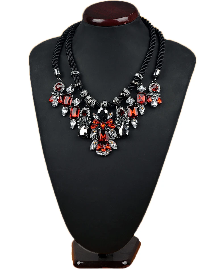 HOUDA 2017 Новый бренд женские массивные ожерелья Чокеры и кулон высокое качество