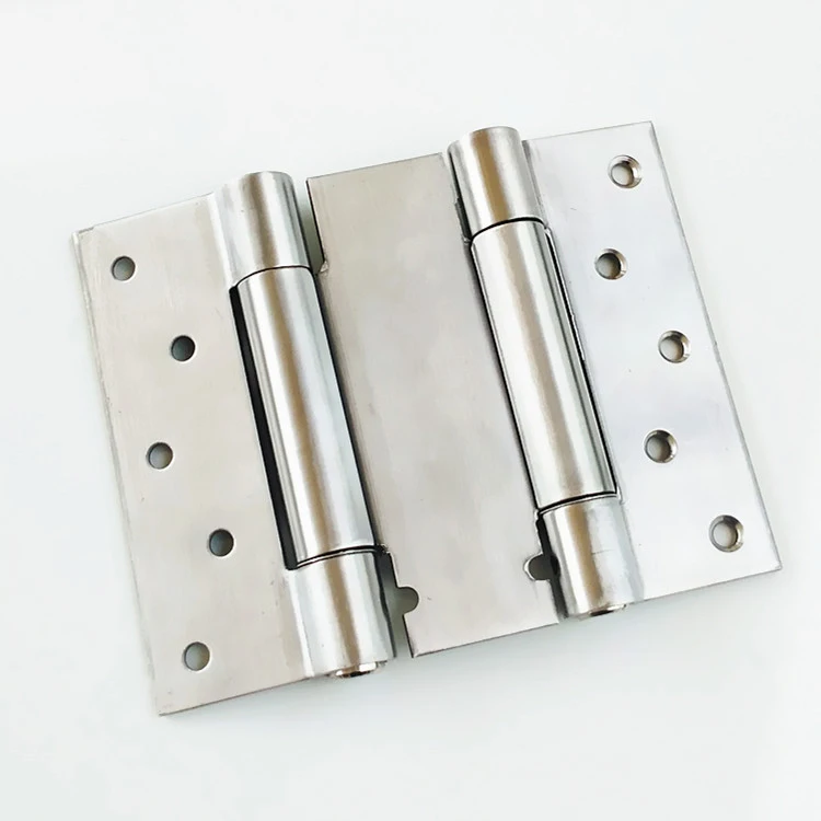 Бесплатная дверная пружинная петля двунаправленная открытая нержавеющая сталь