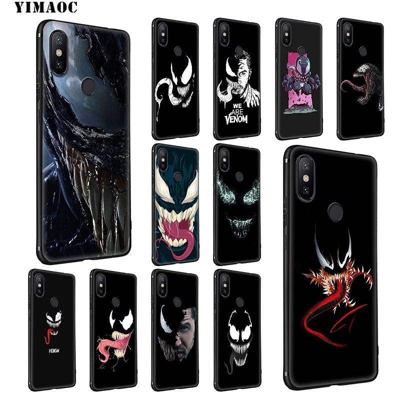 YIMAOC Venom с героями комиксов Марвел классный мягкий чехол для Xiaomi mi 9T 9 8 Se 6 MAX 3 A1 A2 Lite
