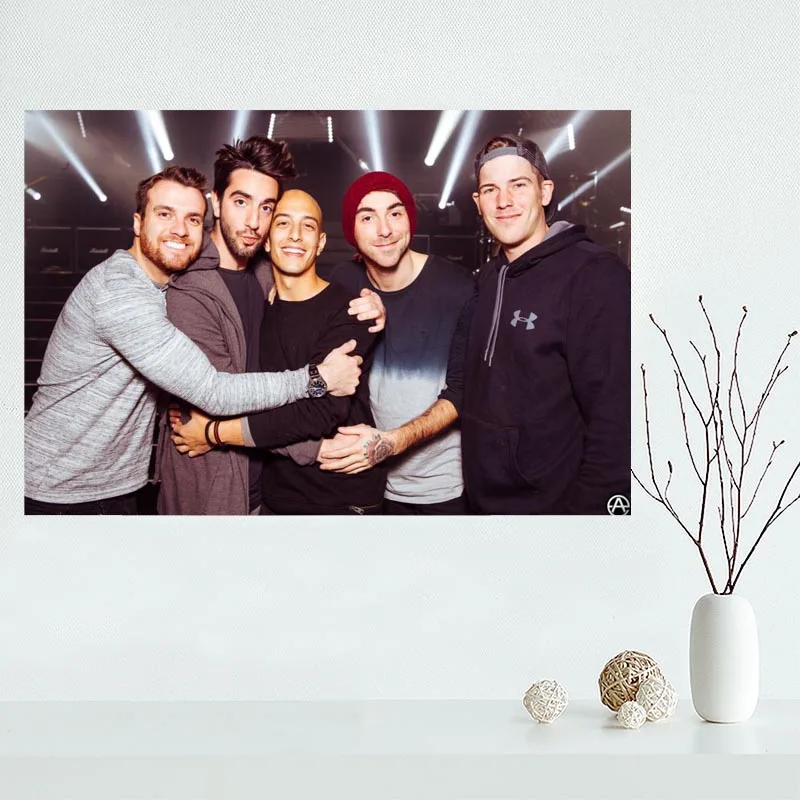 Классический обычный небольшой постер на все время для рисования холсте