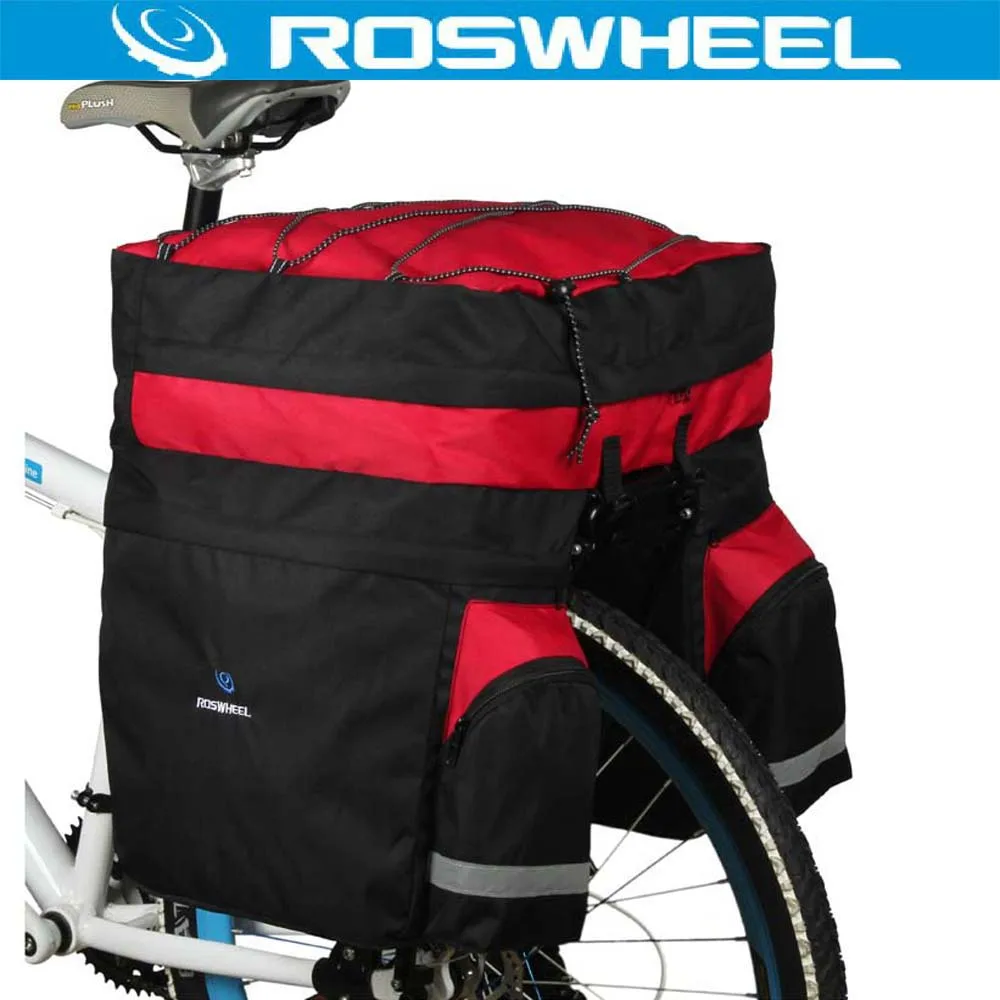 ROSWHEEL 60L водонепроницаемая сумка для горного велосипеда велосипедная двойная
