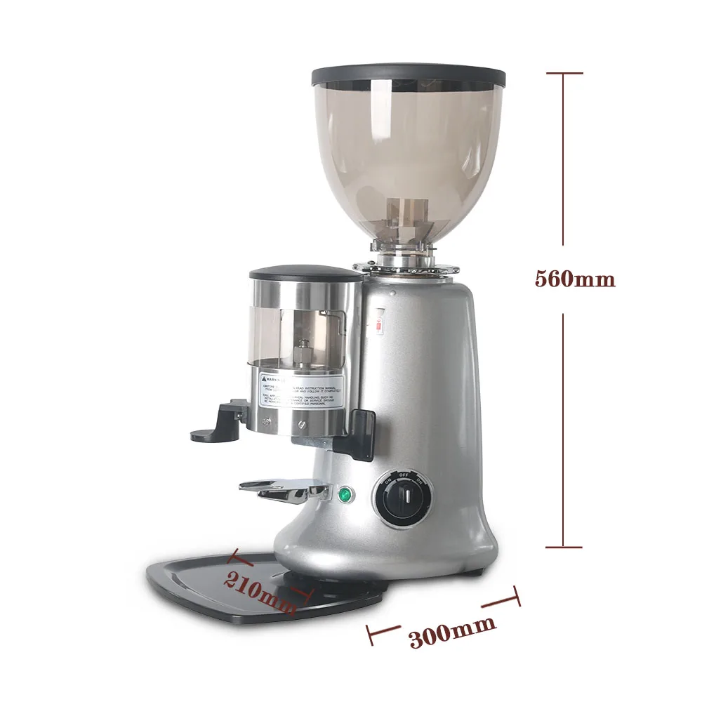 ITOP черный/красный/серебристый Электрический кофемолка Регулируемый циферблат