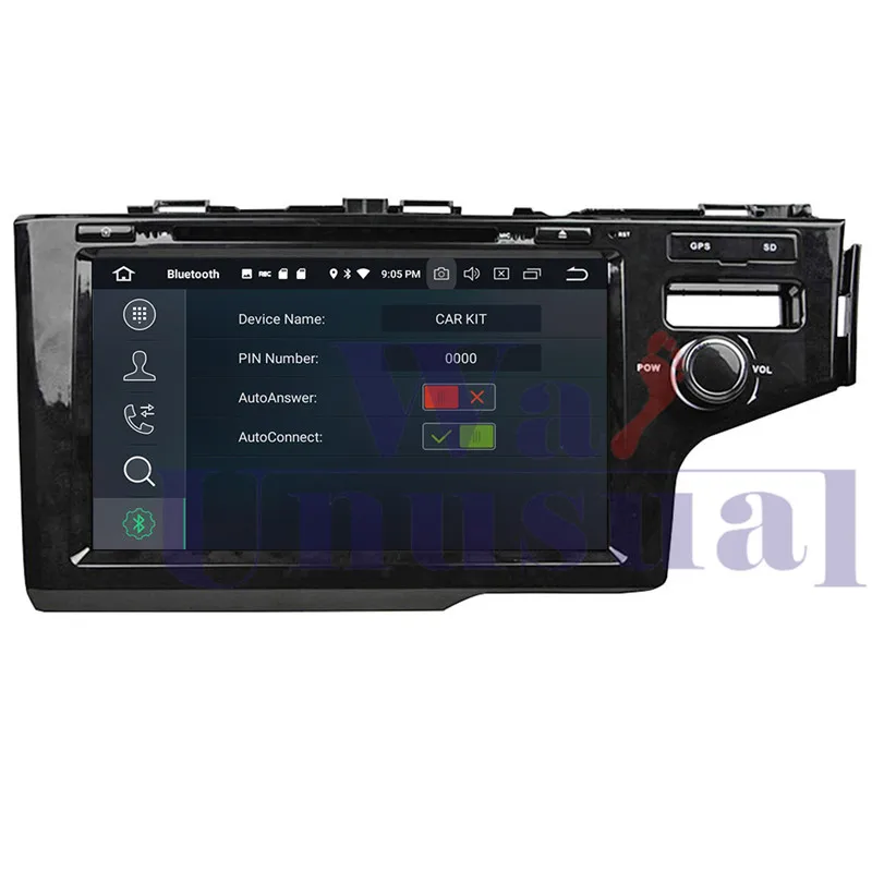 Wanuary Android 9 0 Автомобильный GPS навигатор для Honda FIT/JAZZ 2014 RHD DVD плеер Мультимедиа Радио