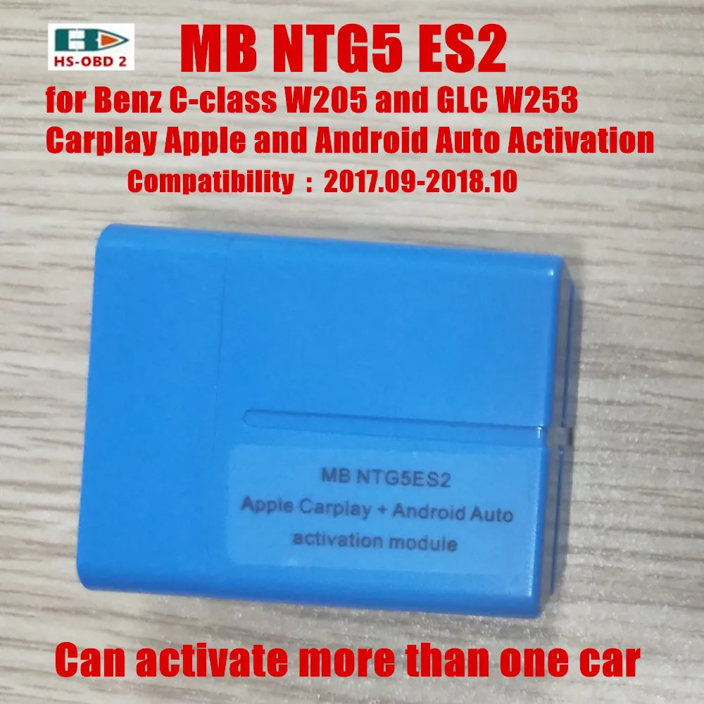 2018 NTG5 ES2 для 2017 09 10 c класса W205 и GLC W253 Carplay Apple Android авто инструменты активации