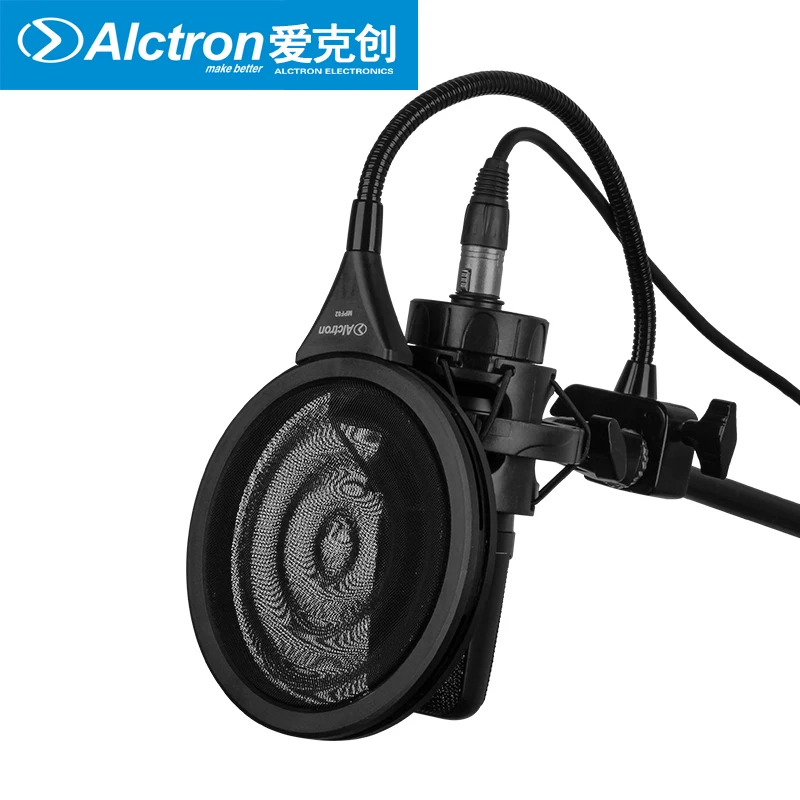 Микрофонный поп фильтр Alctron MPF02 для студийной записи сценической работы двойной