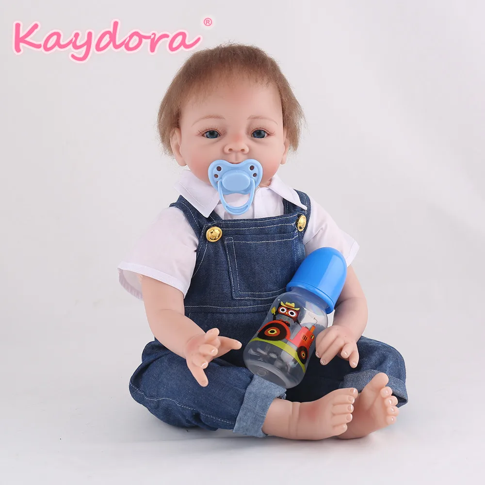 Kaydora 22 дюйма кукла-Реборн искусственная Мягкая силиконовая девочка-младенец lol
