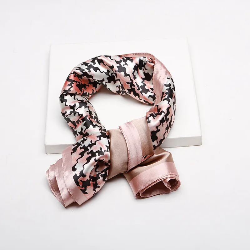 2019 новый высококачественный шелковый шарф женский модный хиджаб с тотемным