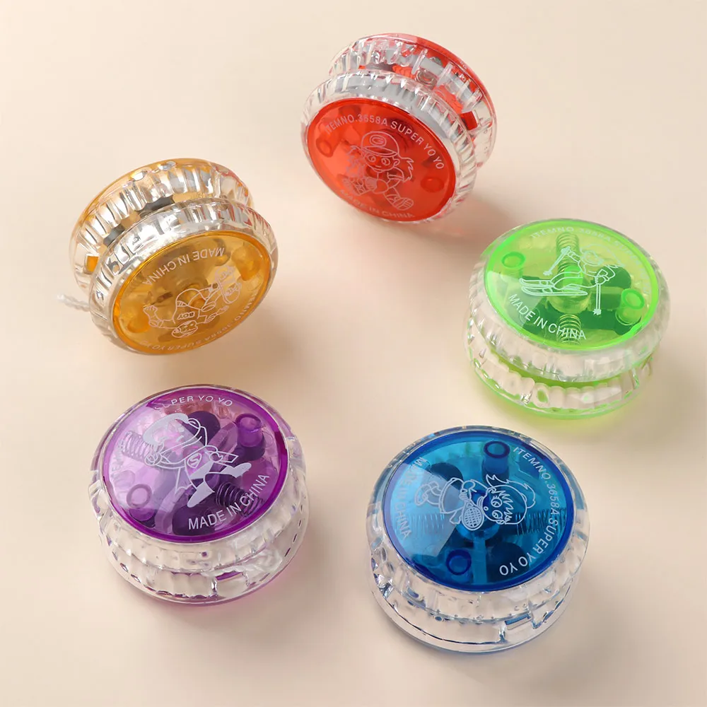 YoYo Ball, светящийся, светодиодный, мигающий, детский механизм сцепления, йо-йо, игрушки для детской вечеринки/развлечения, светодиодный, мигающий, йо-йо