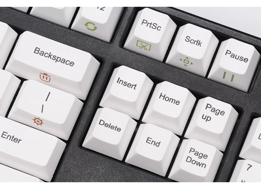 Фотошоп keycaps краска ПОДБИТАЯ вишня профиль для cherry mx механическая клавиатура ANSI Раскладка