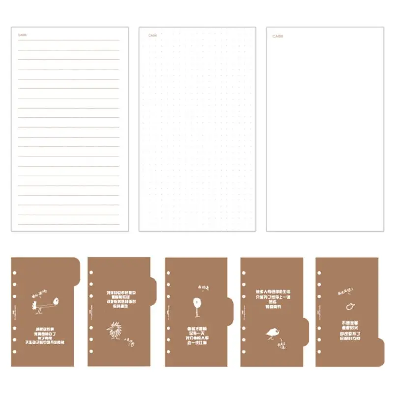Kawaii Cat Journal Sketchbook спиральный переплет путешественников A6 блокнот планировщик блокнот офисные школьные принадлежности