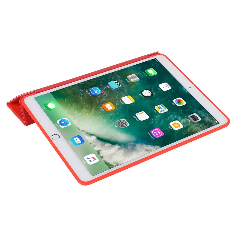 Модный силиконовый чехол-книжка из искусственной кожи для Apple iPad Pro10.5 дюймов 2017