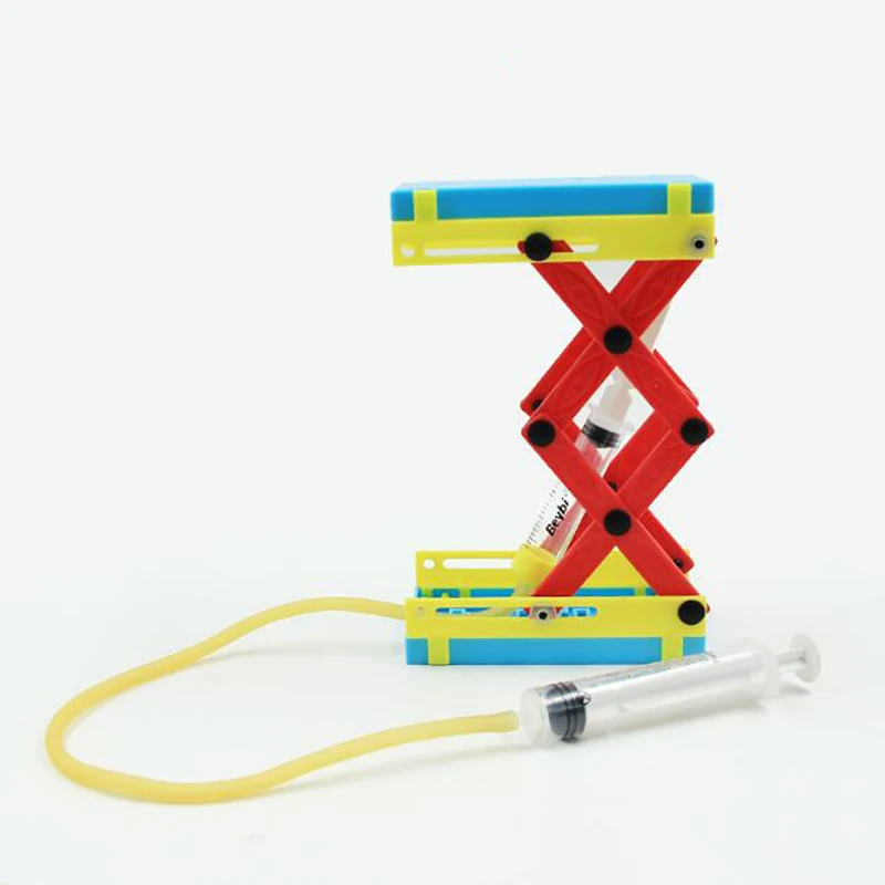 DIY модель игрушки для ребенка гидравлическая платформа ножничный подъемник стол