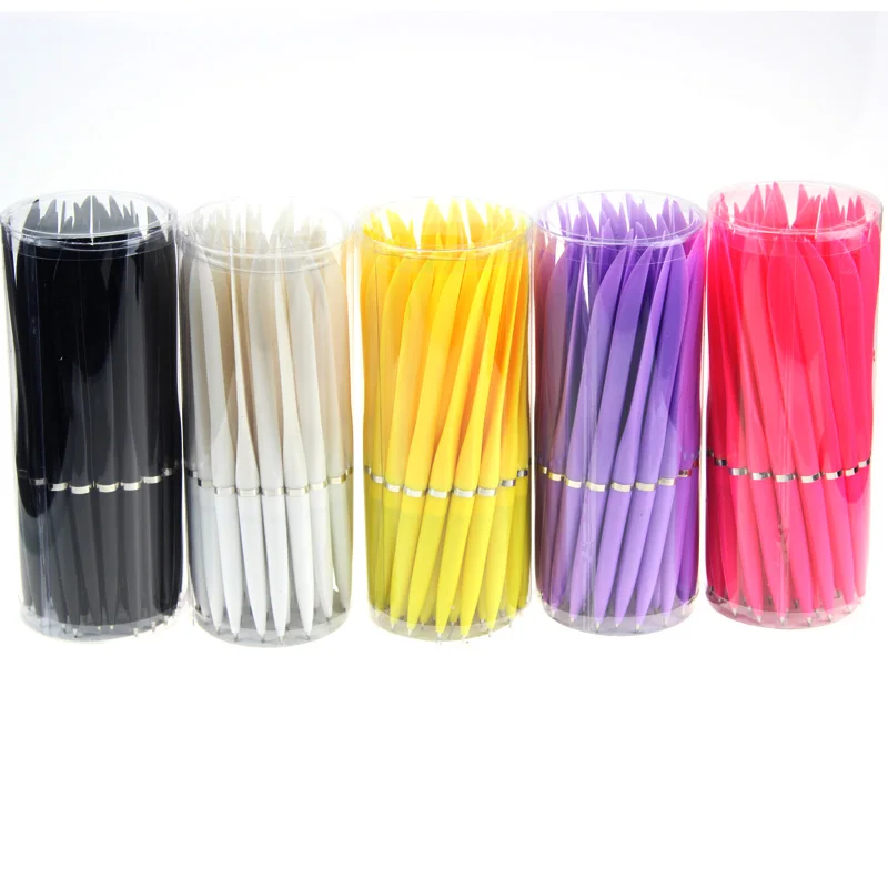 

40pcs 0.7mm Blue Ballpoint Pens Office & School Writing Supplies Advertising Pen Logistics Office Stationery Creative Knife Pen