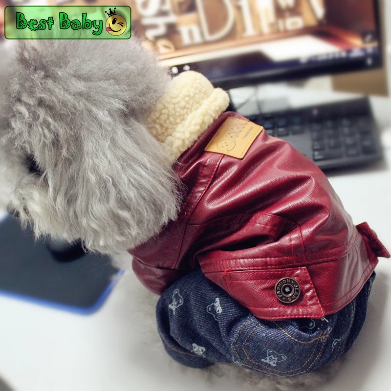 Крутая водонепроницаемая одежда для домашних животных зимняя щенков собак