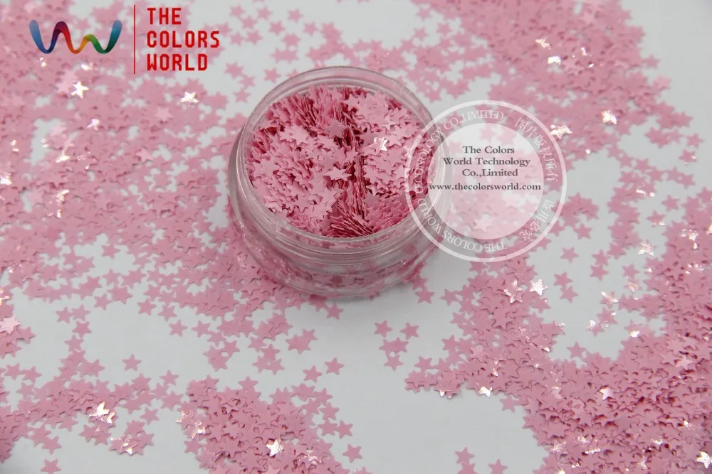 TCH304 3 0 мм Размер устойчив к растворению матовые цвета звезды форма блеск для лака