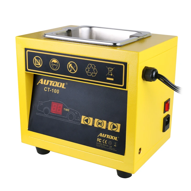 AUTOOL CT 100 110 В/220 В мини топлива ультразвуковой инжектор очиститель автомойка