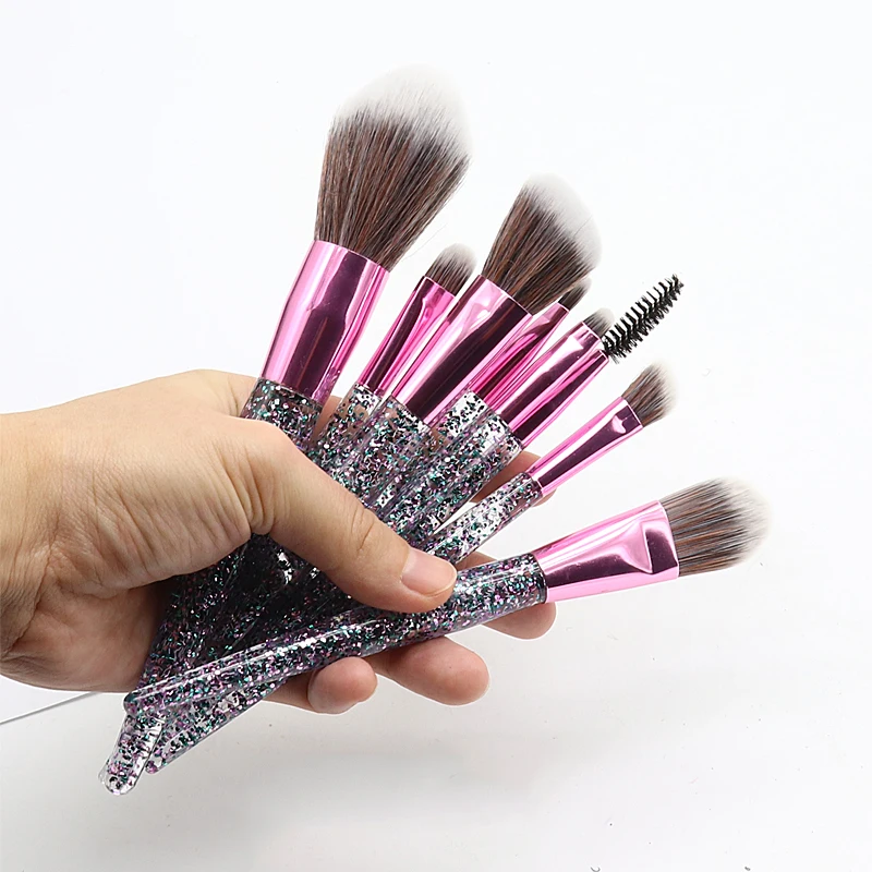 10pcs Professional Makeup Brushes Set Kabuki Make up Tools Foundation Powder Blush Eyebrow Beauty Cosmetics Brush Kit | Красота и