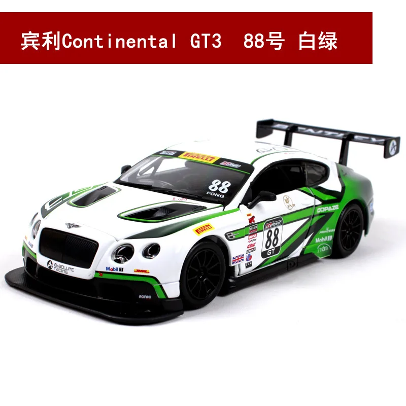 GT3 Бураго 1:24 Масштаб 911GT3 моделирование гоночный сплав модель автомобиля игрушка Моделирование металлический автомобиль украшение модель подарок с оригинальной коробкой - Цвет: GT3