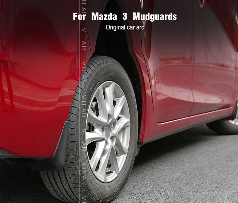 Vtear для Mazda 3 Axela хэтчбек седан брызговики Брызговики щитки Брызговики Стайлинг внешние продукты аксессуары