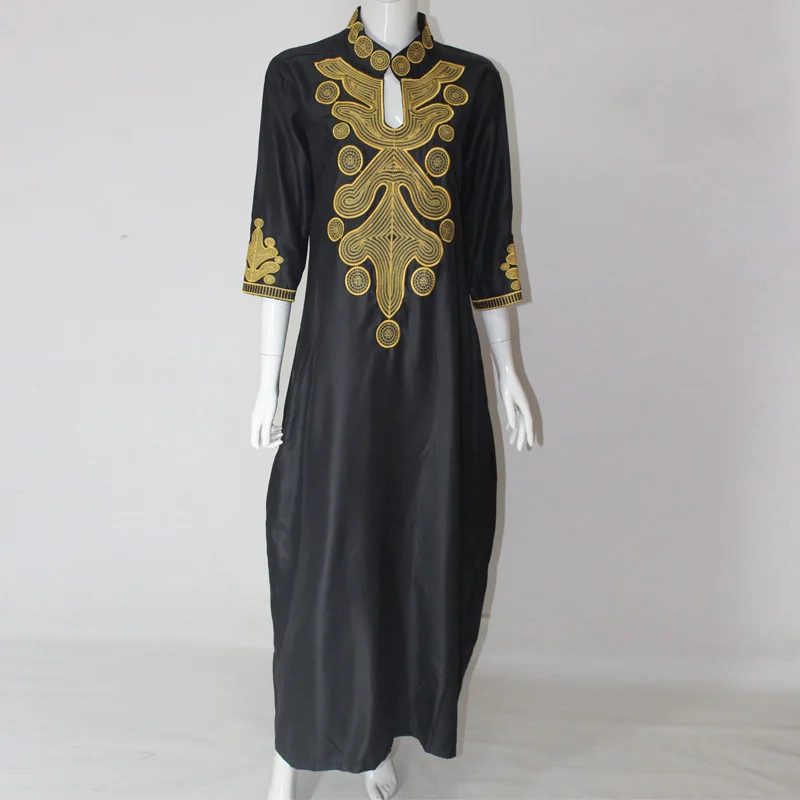 2017 Дашики африканские хлопковые платья для женщин топ базин африканская