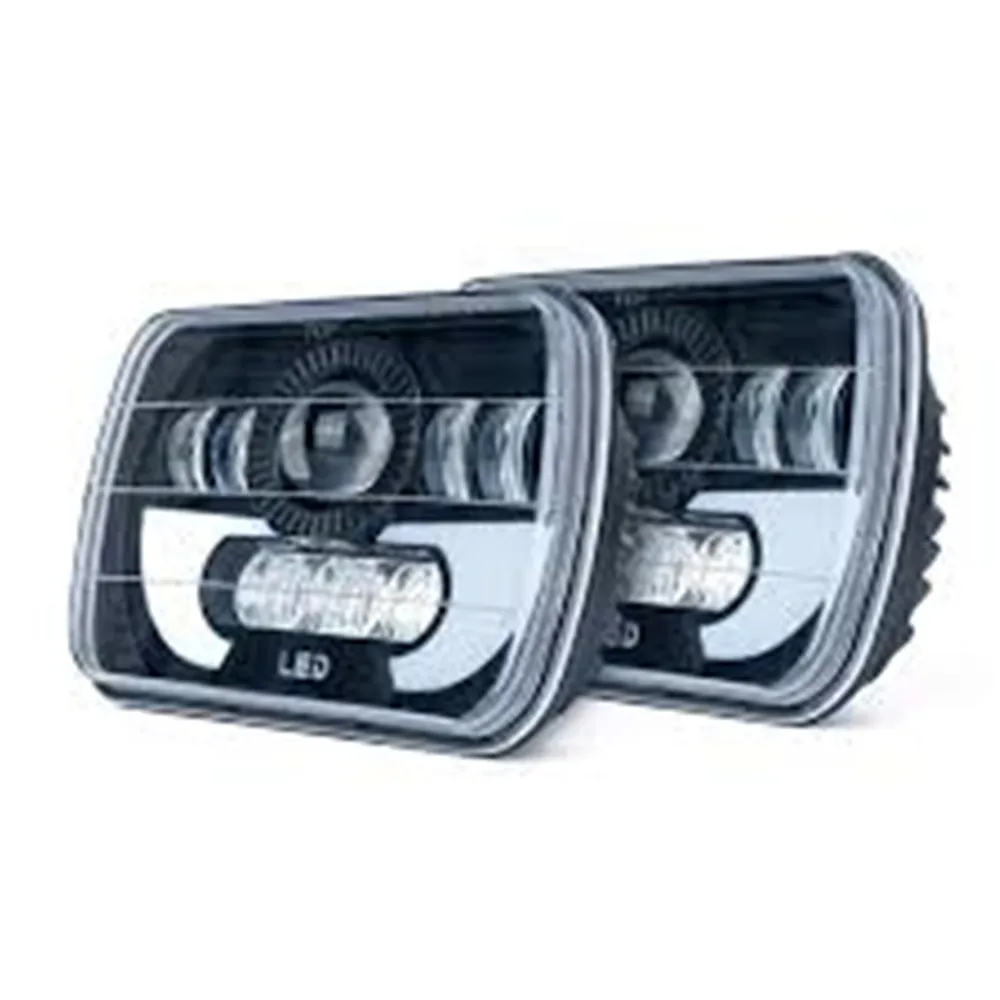 5 &quotX 7&quot 90 Вт квадратный грузовик светодиодный фары дальнего света с Hi/Lo DRL для Jeep