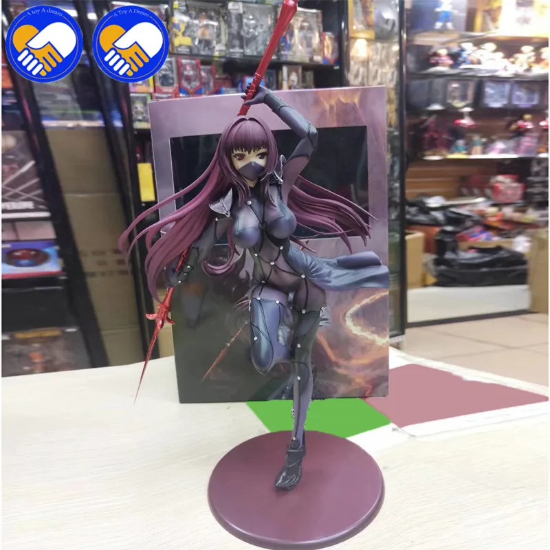 Новые Фигурки Fate/Stay Night Fate Grand Order слуга Scathach Lancer фигурка игрушки 270 мм аквамарин