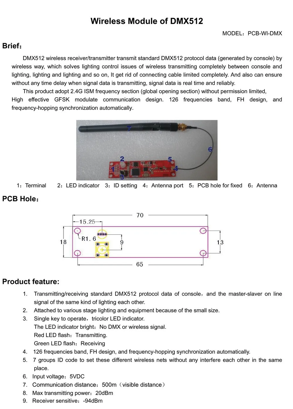DHL dmx модуль, 2,4 г беспроводной, DMX 512 приемник, беспроводной DMX приемник для Светодиодный сценический свет Светодиодные парные прожекторы