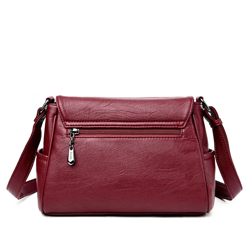 Роскошные сумки через плечо из овечьей кожи модная женская сумка мессенджер