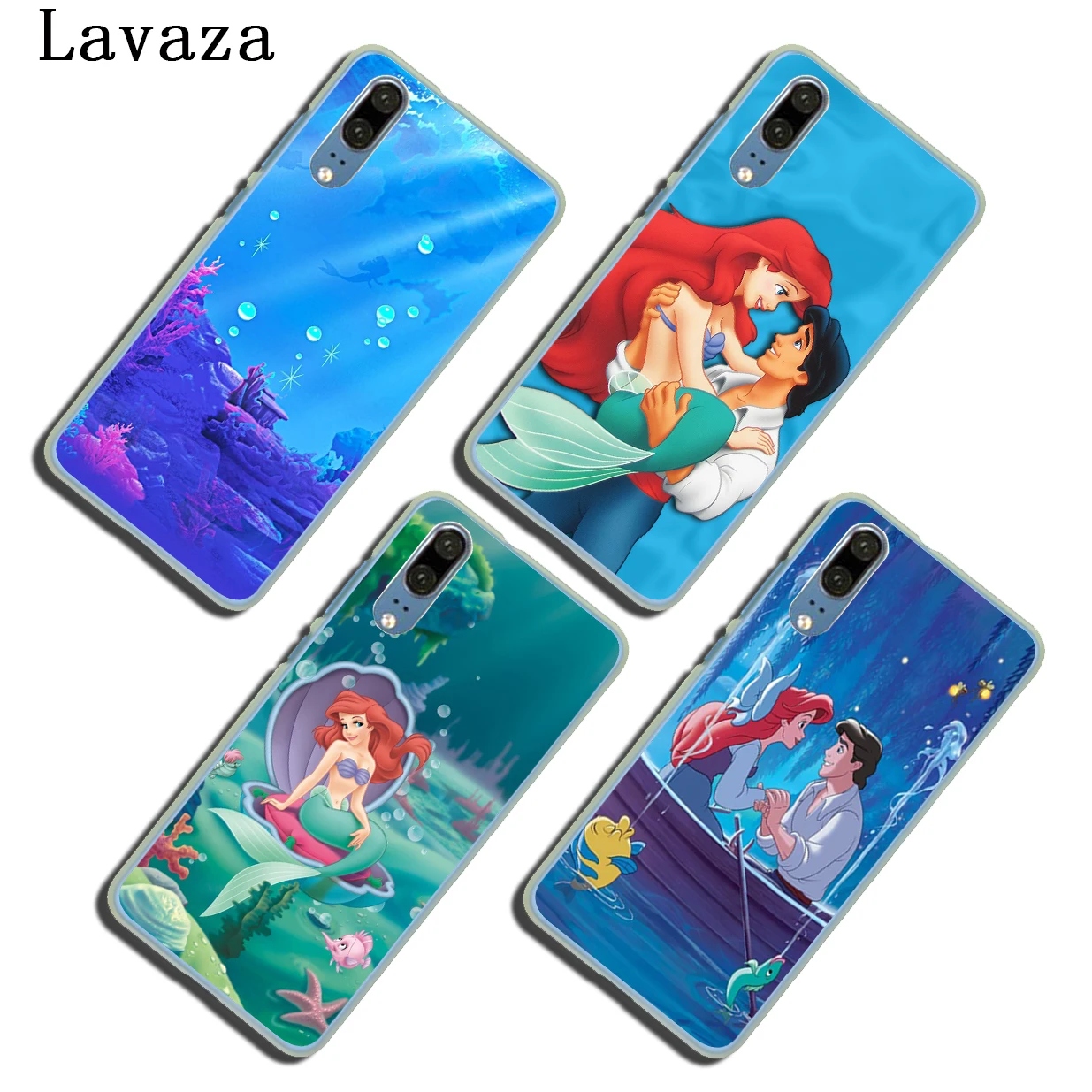 Чехол Lavaza с аниме маленькая русалочка для Huawei P30 P20 P9 P10 Plus P8 Mate 20 Pro Lite Mini 2016 2017 P smart