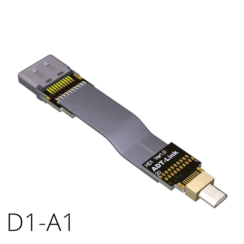 Микро HDMI 2 0 Cabo плоский ленточный кабель 5/10/15/20/30/50/80/100 см V2.0 4K x 2K @ 60 Гц для GH4 GoPro BMPCC