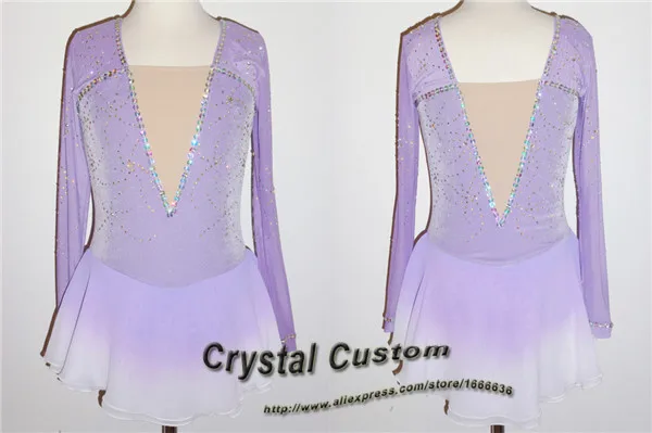

Girls Figure Skating Dress New Brand Vogue Figure Skating Competition Dress For Women Customized DR3234