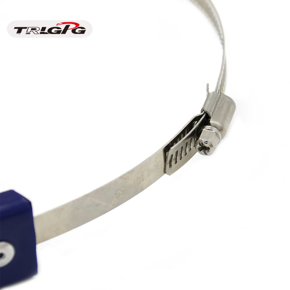 Мотоциклетная выхлопная труба защита от падения кольцо Глушитель Защита Резина