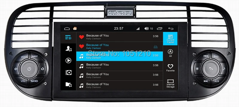 Ouchuangbo 8 ядер android 9 0 авто стерео радио для Fiat 500 2006 2013 с 1080P видео Зеркало Ссылка 2 ГБ +