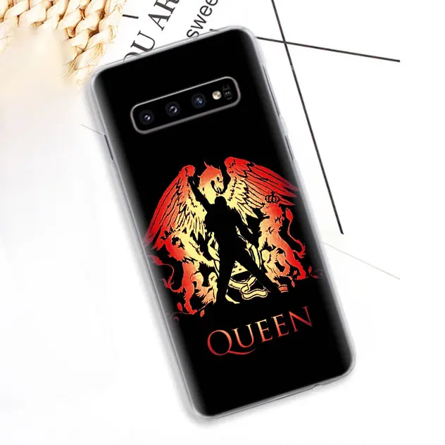 02 Чехол для телефона Freddie Mercury Band queen s для samsung Galaxy S10e S10 Plus S8 S9 Plus S6 S7 Edge A40 A50 A70 M20 чехол - Цвет: 02