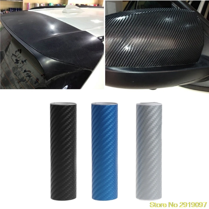 4D виниловая пленка из углеродного волокна автомобильная наклейка
