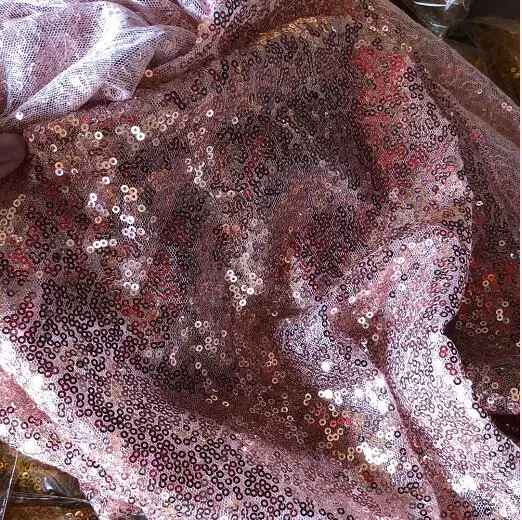 3 мм Мини блесток из полиэстера блестки цвета розового золота шампанского