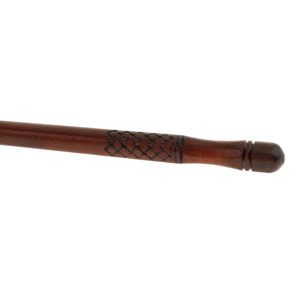 1 Pair Polished Surface Wooden Tongue Drum Sticks Mallets Beaters Percussion Instrument Accessory  235mm