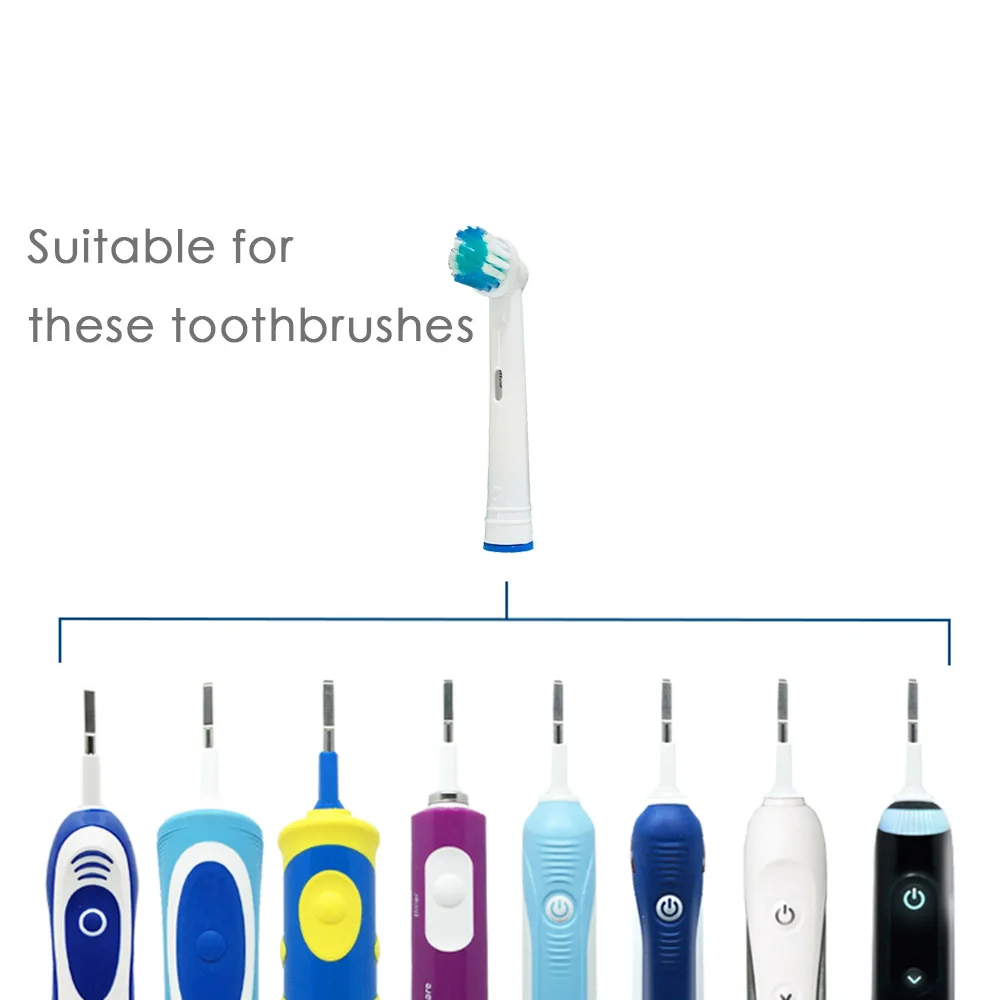 12 pacs сменные насадки для зубной щетки Oral b электрическая зубная щетка совместимая