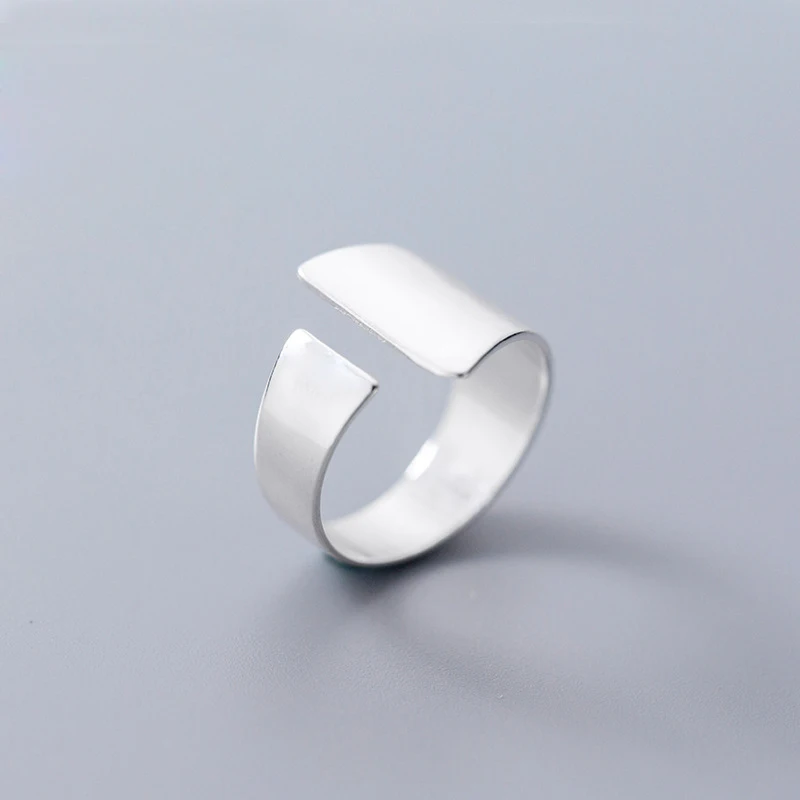 Женское Винтажное кольцо Joyas Haut Bague минималистичное из стерлингового серебра 925