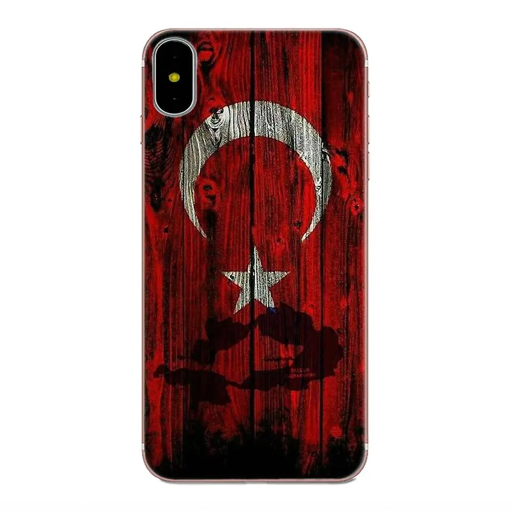 Модный силиконовый чехол с флагом Турции для Huawei P7 Honor 4C 5A 5C 5X 6 6C 6A 6X 7 7X 8 9 V8 V10 Y3II Y5II