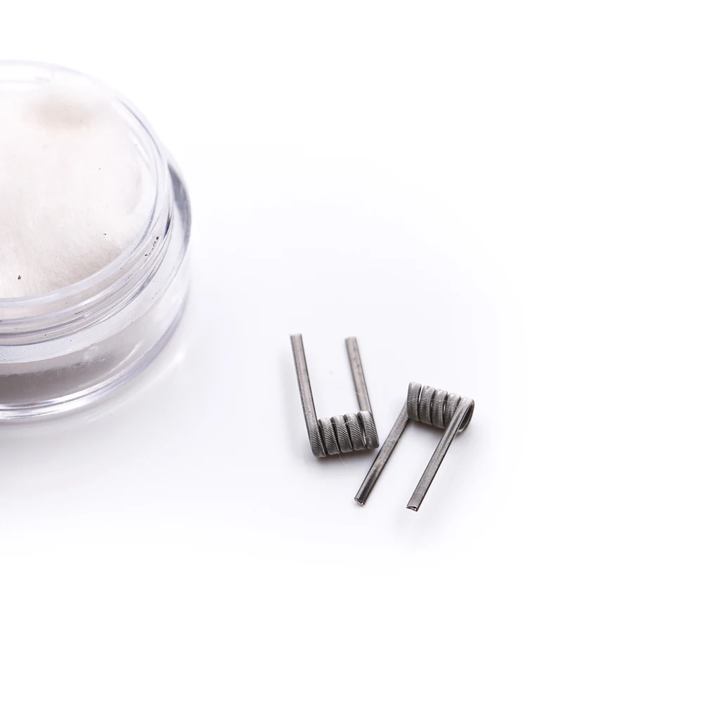 Coilology обрамленные Alien Ni80 Clapton катушки для RDA Attomizer DIY металлическая проволока